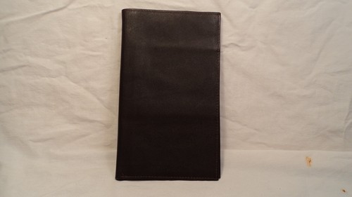 Cartera pasaporte Davini 1136 de cuero negro para hombre - Imagen 2 de 4