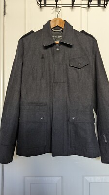 Men's Goliath Division Warm Jacket Black Size S Australia