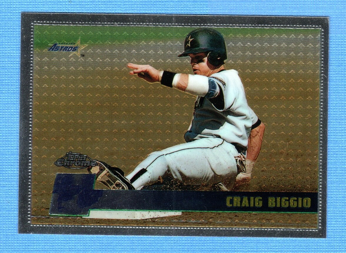 1996 Topps Chrome #122 Craig Biggio Astros