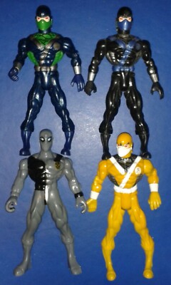 2001-2004 * Ninja Warriors / Fighters * 15 cm Figuren Sunco Power Rangers