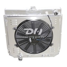 4 Rows Radiatorshroudfan For 1963-1977 Ford Maverickmustangfairlane Alu 339 4 Rows Radiatorshroudfan For 1963-1977 Ford Maverickmustangfairlane Alu 339