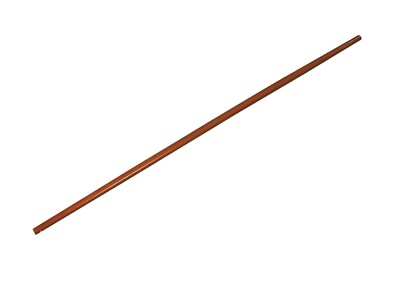 Ju-Sports Jo rot 127 cm Roteiche - Jo-Stab - Bo-Jutsu - Kobudo - Kampfstab