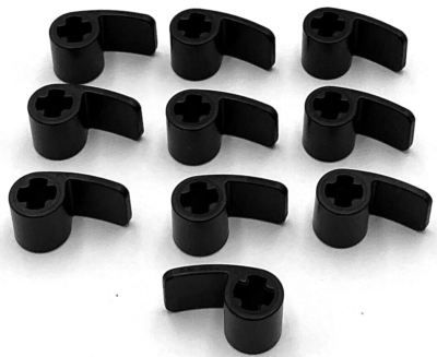 Lego 10 New Black Technic Panels Curved 2 x 1 x 1 Stud Pieces | eBay
