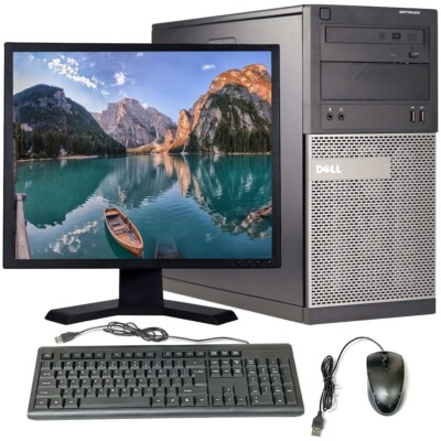 Dell OptiPlex Desktop Computer PC Core i5 8GB 500GB Windows
