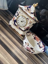 Freimaurer Mandalay Uhr und kleine Schale