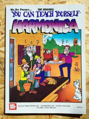 Libro Teach Yourself Blues Harp & Harmonica Mel Bay compra ambos y obtén ARMÓNICA GRATIS
