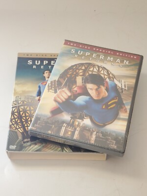 Superman Returns DVD NEW 2006 2-Disc Set Special Edition w Guide to Man of Steel