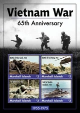 Marshall Islands 2020 - Vietnam War - Sheet of 4 Stamps - Scott #1270 - MNH
