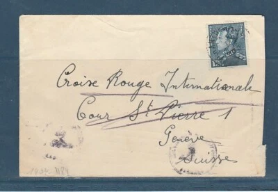 enveloppe Belgique censure militaire pour la Suisse Obercommando der Wehrmacht - Photo 1/2
