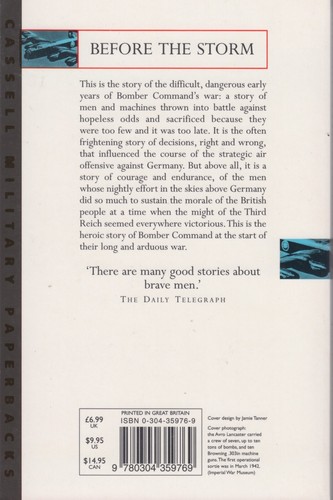 Before The Storm - The Story of Bomber Command 1939-42 - Robert Jackson - Imagen 2 de 2