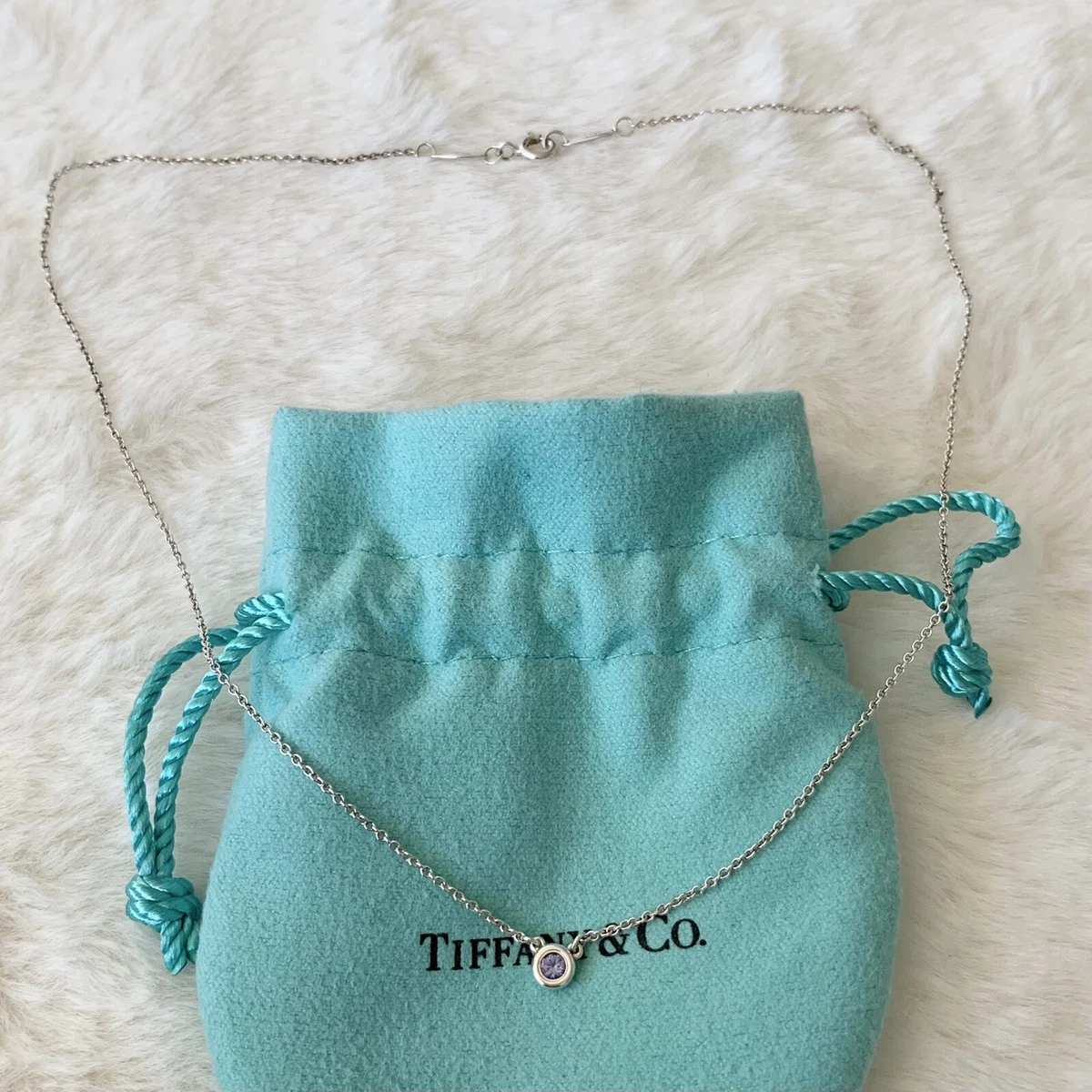 Tiffany and co color by the shop yard necklace