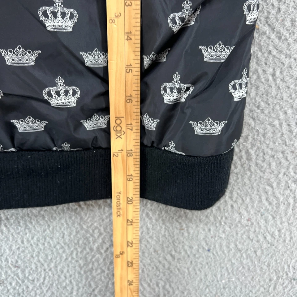 Dolce Gabbana Chaqueta Niñas 7/8 Negro Blanco Cremallera Completa Exterior Sudadera con Capucha Abrigo Foto 4 de 4