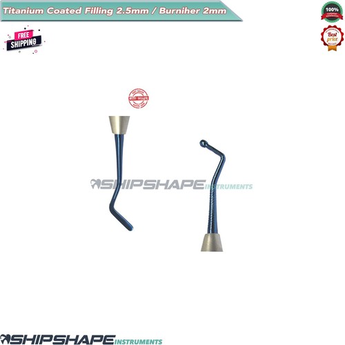 Composite Filling Instruments 2.5mm-2mm Titanium Coated Restorative Burnisher CE - Afbeelding 5 van 8