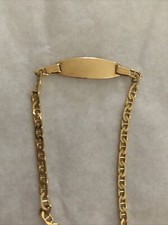 Bracelet Gourmette Or 18K Pour