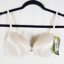Vintage Lily Of France Bra Womens 32C Adjust Bust Pearl Ivory Style 1773 NWT