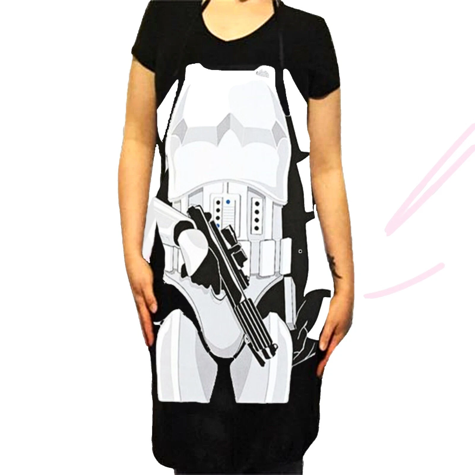 Polyester Blend Abstract Kitchen Aprons