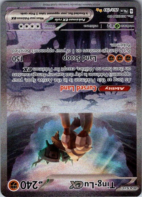 Ting-Lu ex 263/193 Special Illustration Rare Paldea Evolved Poke Holo NM AA-14