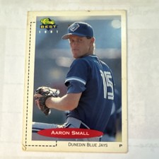Classic Best 1991 Aaron Small #361 Dunedin Blue Jays Baseball Card MiLB
