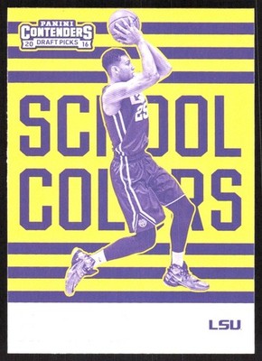 10158K 2016 Panini Contenders Draft Picks #1 Ben Simmons School Colors