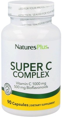 Natures Plus Super C Complex-2x90 Kapseln (247,37 EUR/kg)