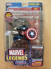 Marvel Legends Series 8 Ultimate Captain America Toy Biz Action Figure NIB