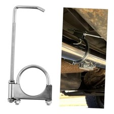2.5 Inch Exhaust Hangers,Heavy Duty Adjustable 2.5 Exhaust Clamp with Muffler