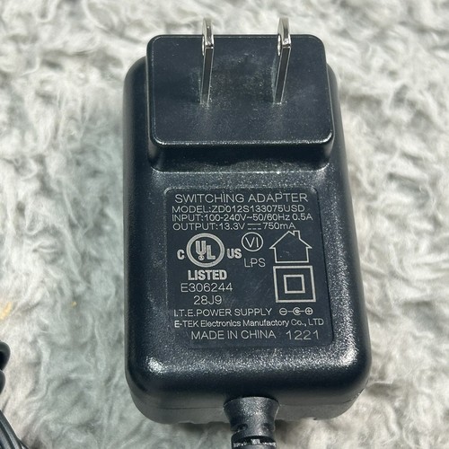 Adattatore caricatore magnetico alimentazione AC 13,3 V DC 0,75A originale Shark per Vacmop - Foto 5 di 6