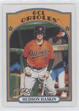 2021 Topps Heritage Minor League Edition Hudson Haskin #120 w7v