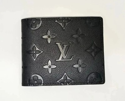 Louis Vuitton Multiple Monogram Slender Canvas Black Men s Wallet USA
