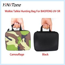 Black EVA Storage Case for Baofeng UV-5R UV-5RE TYT Walkie Talkie Radio