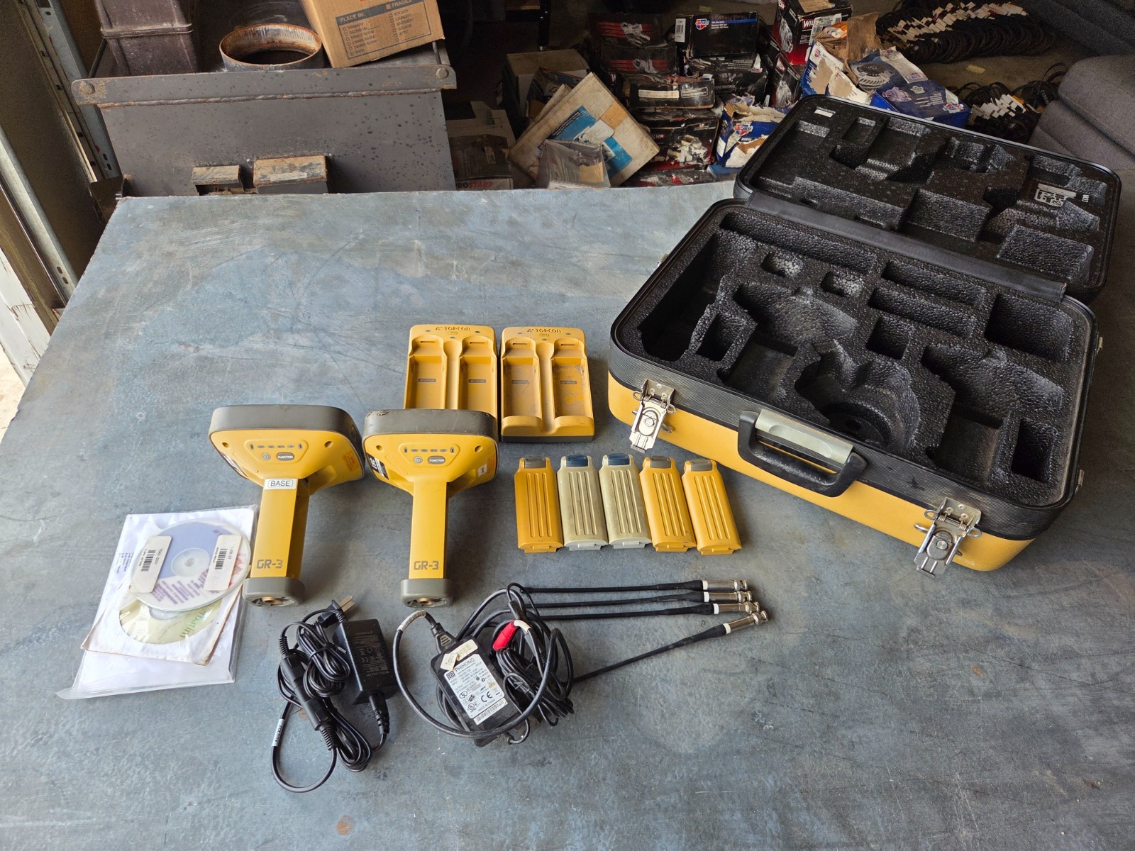 Topcon GR-3 GPS Base & Rover Receiver