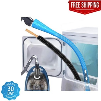 Dryer Vent Cleaner Kit Lint Remover Brush Vacuum Hose Attachment Cleaning Tool
