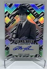 2022 Leaf Pop Century Chevy Chase Base Autograph Zebra /3