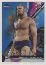 2021 Topps Finest WWE Blue Refractor 3/150 Timothy Thatcher #97 a8r
