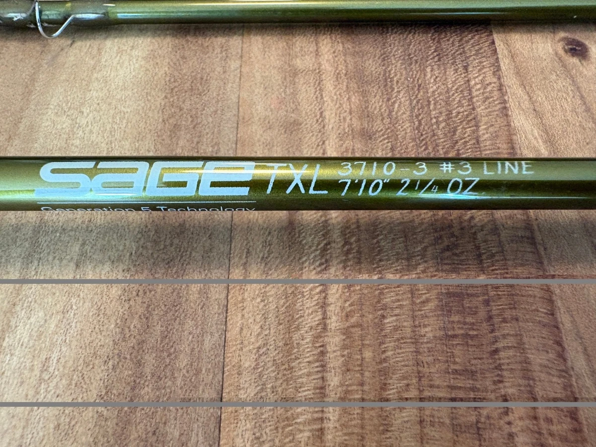 SAGE Graphite Fly Fishing Rod 3 Piece Fishing Rods & Poles for