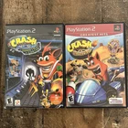 Crash Bandicoot The Wrath Of Cortex & Nitro Kart Sony PS2 Tested No Manuals