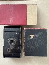 Eastman Kodak No. A-127 Autographic Vest Pocket Folding Camera Box Case Pat 1913