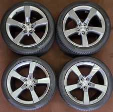 4 New Takeoff Staggered 2010 Oem 20" Chevrolet Camaro OEM Gray Wheel Rims Tires