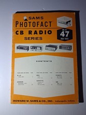CB-47 Vintage Howard W. Sams Co. Sams Photofact CB Radio Series Book