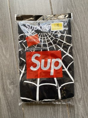 Supreme Hanes Spider Man Boxer Briefs (2 Pack) Large | eBay