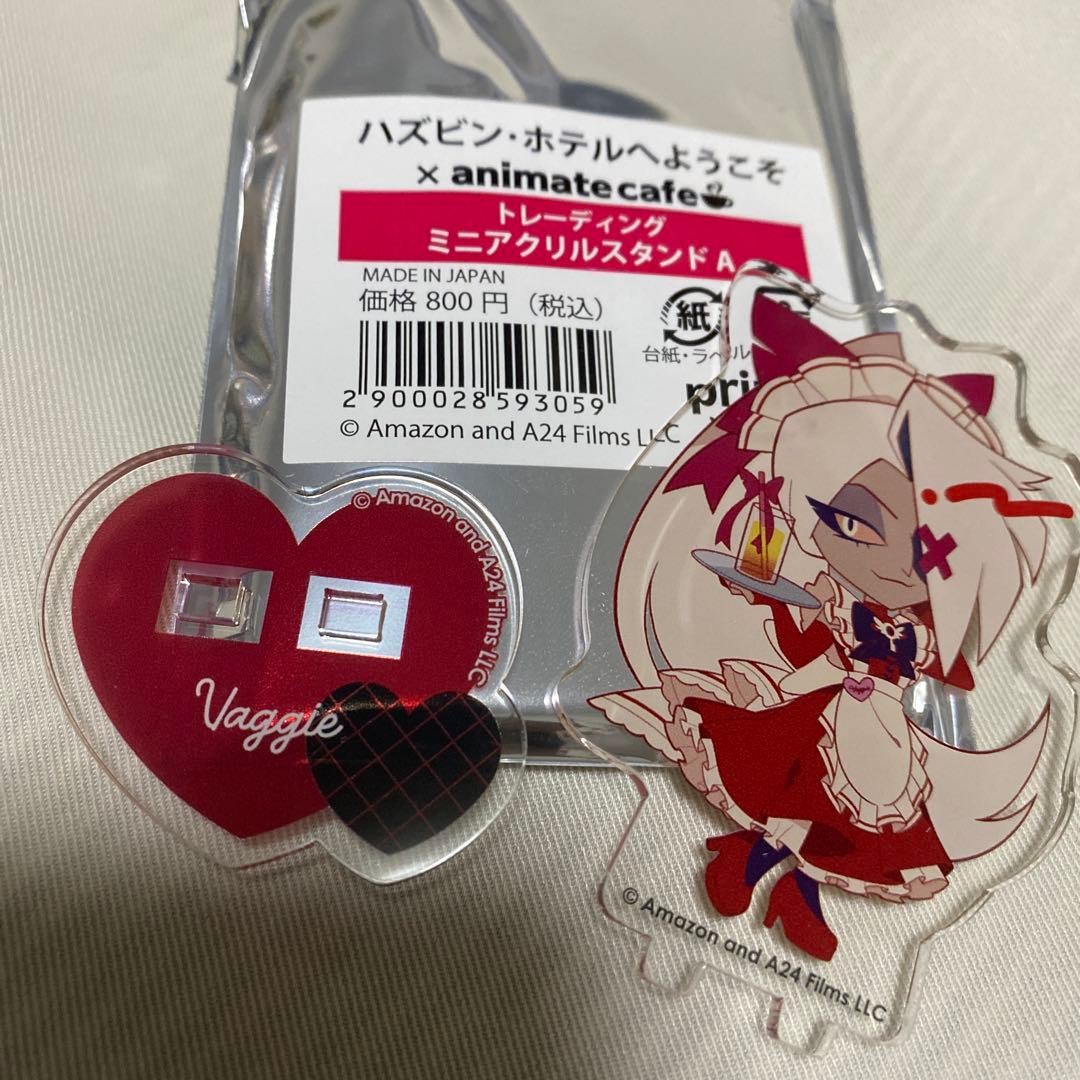 Hazbin Hotel Vaggy Mini Acrylic Standee – Animate Café Collab,