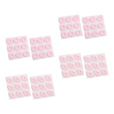 72pcs Anti-wear Foot Grips Heel Pads Self-Adhesive Inserts Insoles Grips (Pink)