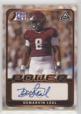 2021 Leaf Pro Set Power Base Auto DeMarvin Leal #BA-DL2 Auto wd9