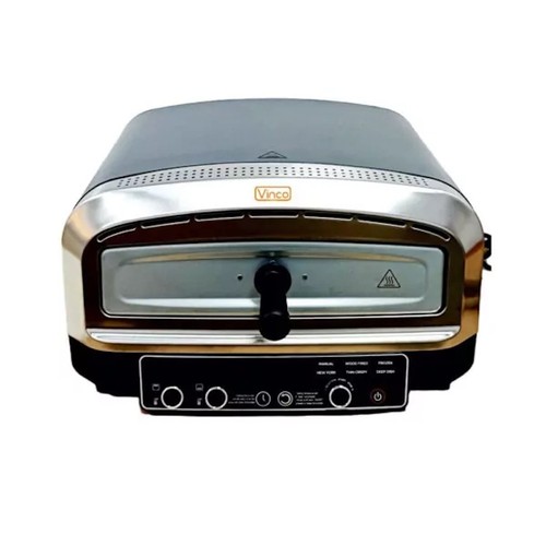 VINCO 50350 Forno elettrico per pizza 2200W 20L 450°C con pietra refrattaria - Foto 2 di 7