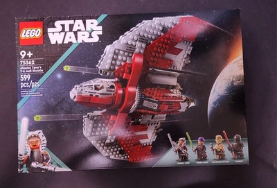 LEGO Star Wars Ahsoka Tano T-6 Jedi Shuttle 75362 Sabine Marrok NEW 599 Pieces