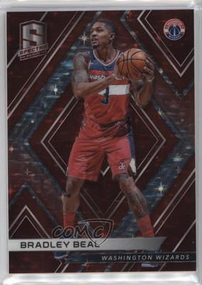 2017-18 Panini Spectra Red Prizm 9/75 Bradley Beal #68 12yh