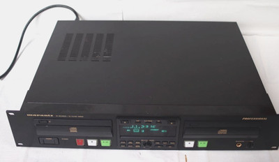 Marantz CDR500 Dual CD Recorder Player Maintained Cleaned Belt Replaced 100V
