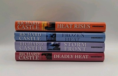 Lot Of 4 Richard Castle Hardcover Books - Excellent Condition- Nikki Heat Series