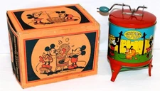 RARE "OLD STORE" MINT! DISNEY 1934 MICKEY MOUSE OHIO ART WASHING MACHINE SET+BOX