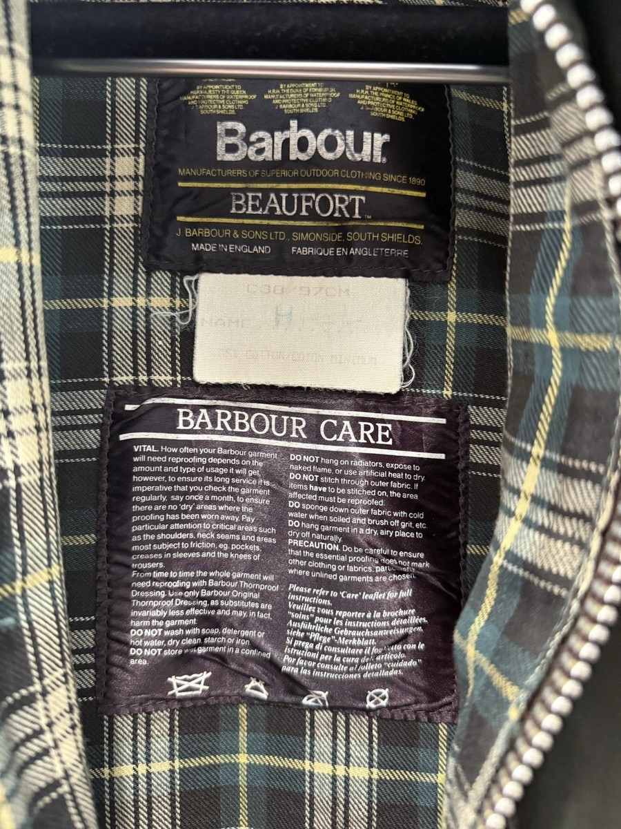 Barbour Beaufort X Swedish Dispatch Rider Jacket Green 38 Men | eBay